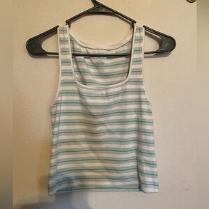 American Eagle striped tank top -size medium